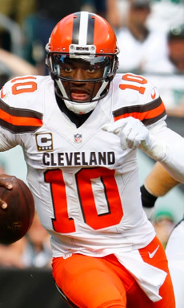 'Like a little kid' RG3 returns to practice with Browns
